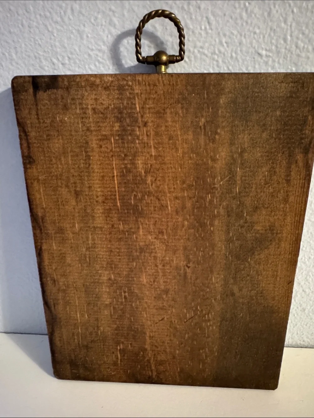 Vintage 70’s Wooden Plaque w Classic Poem “ Why God Made Little Girls” Nursery